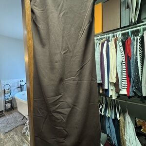 OGL Move Brown Maxi Skirt